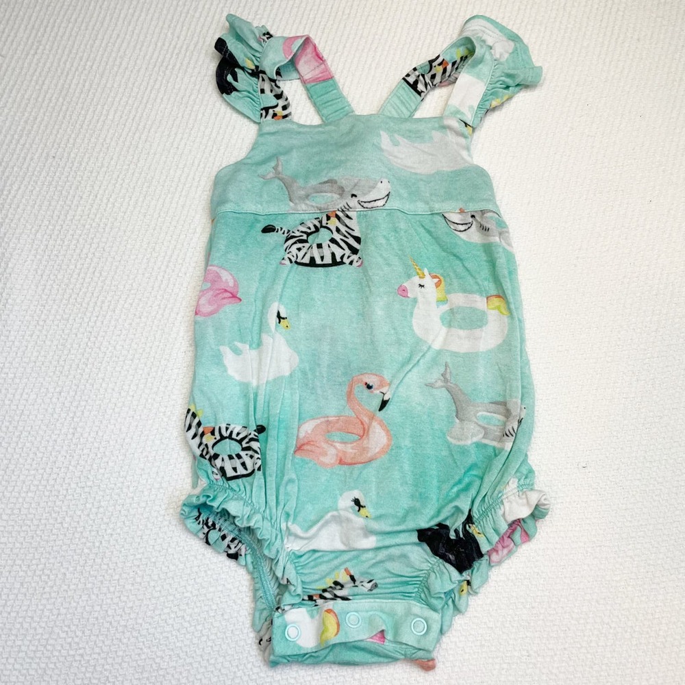 Posh Peanut Lenny Bubble Romper